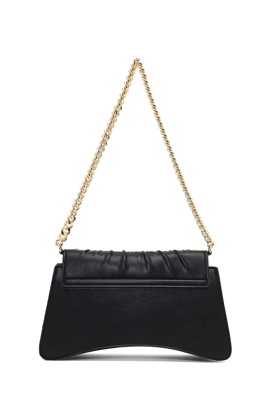 Women's Black Chain Strap Classic Shoulder Bag
