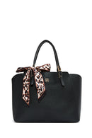 Women's Black Long Strapped Accessorized Shoulder Bag | Derimod