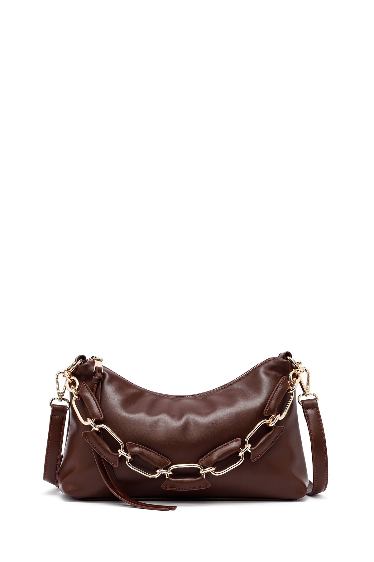 Kadın Kahverengi Uzun Askılı Omuz Çantası 25ABD270718 | Derimod