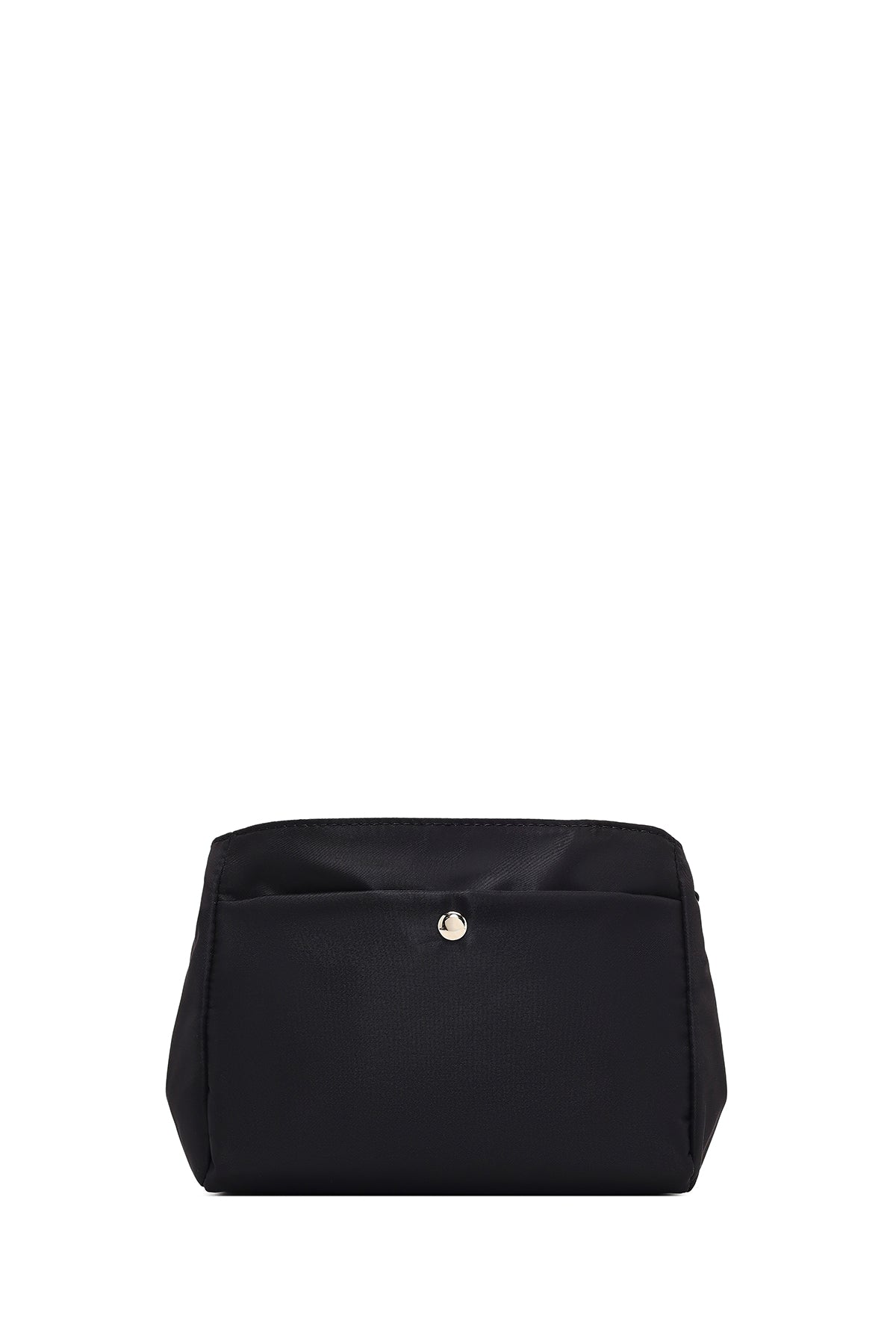 Kadın Siyah Uzun Askılı Kumaş Çapraz Çanta