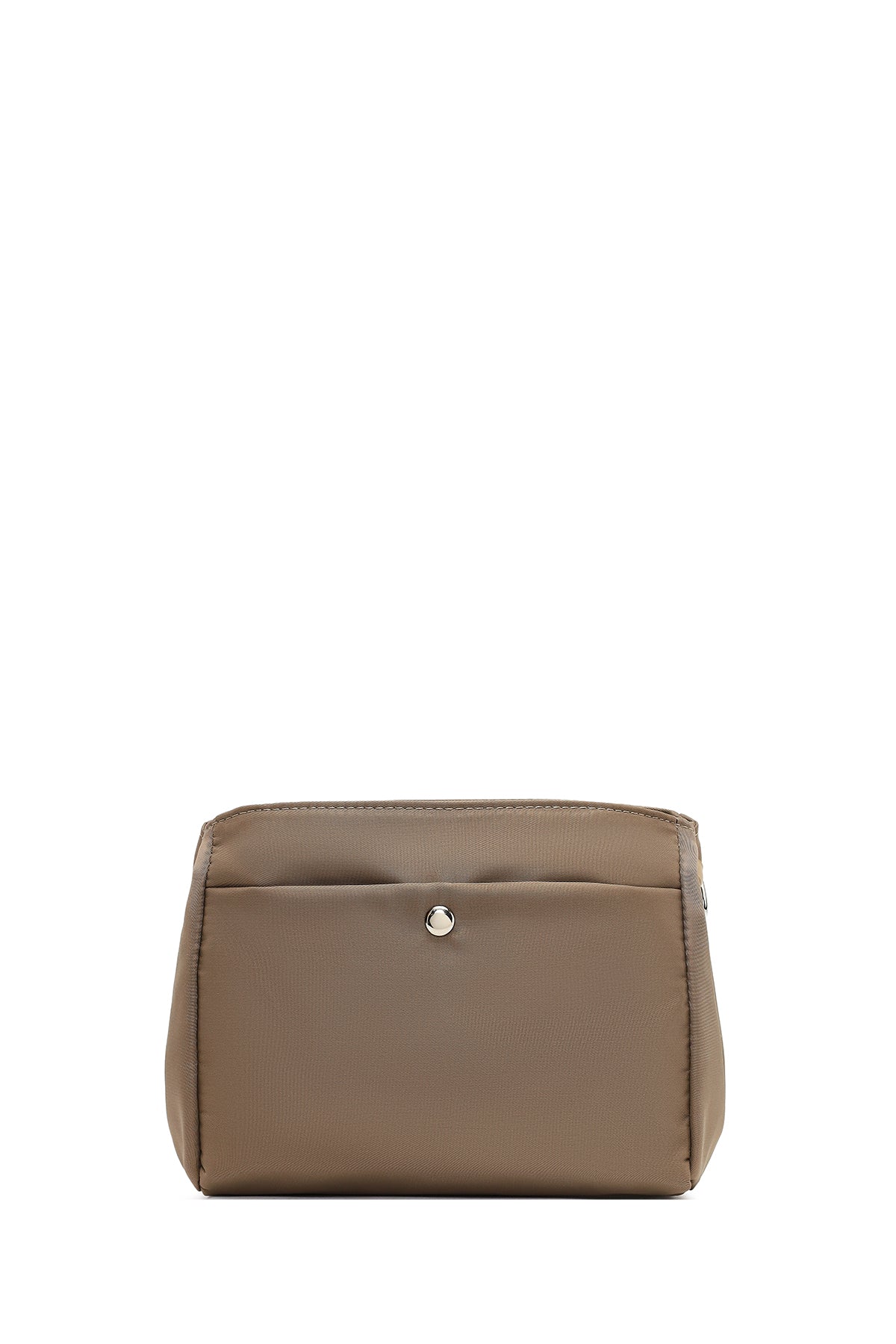 Kadın Haki Uzun Askılı Kumaş Çapraz Çanta