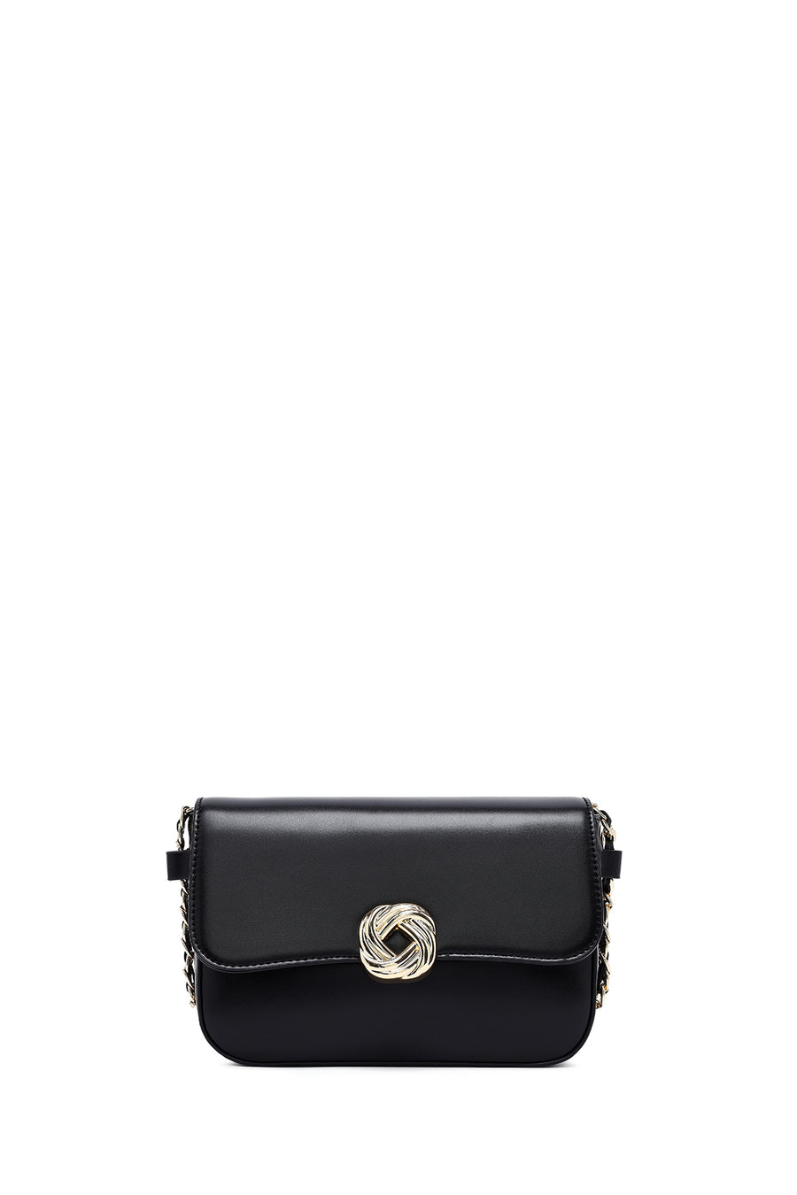 Woman Black Long Shoulder Bag