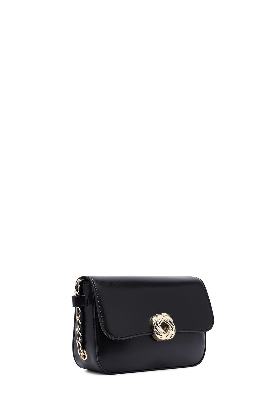Woman Black Long Shoulder Bag
