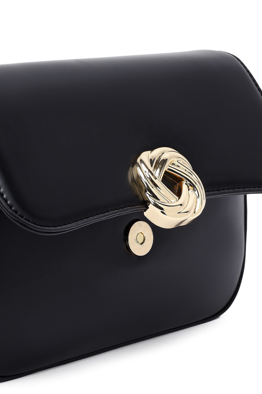 Woman Black Long Shoulder Bag