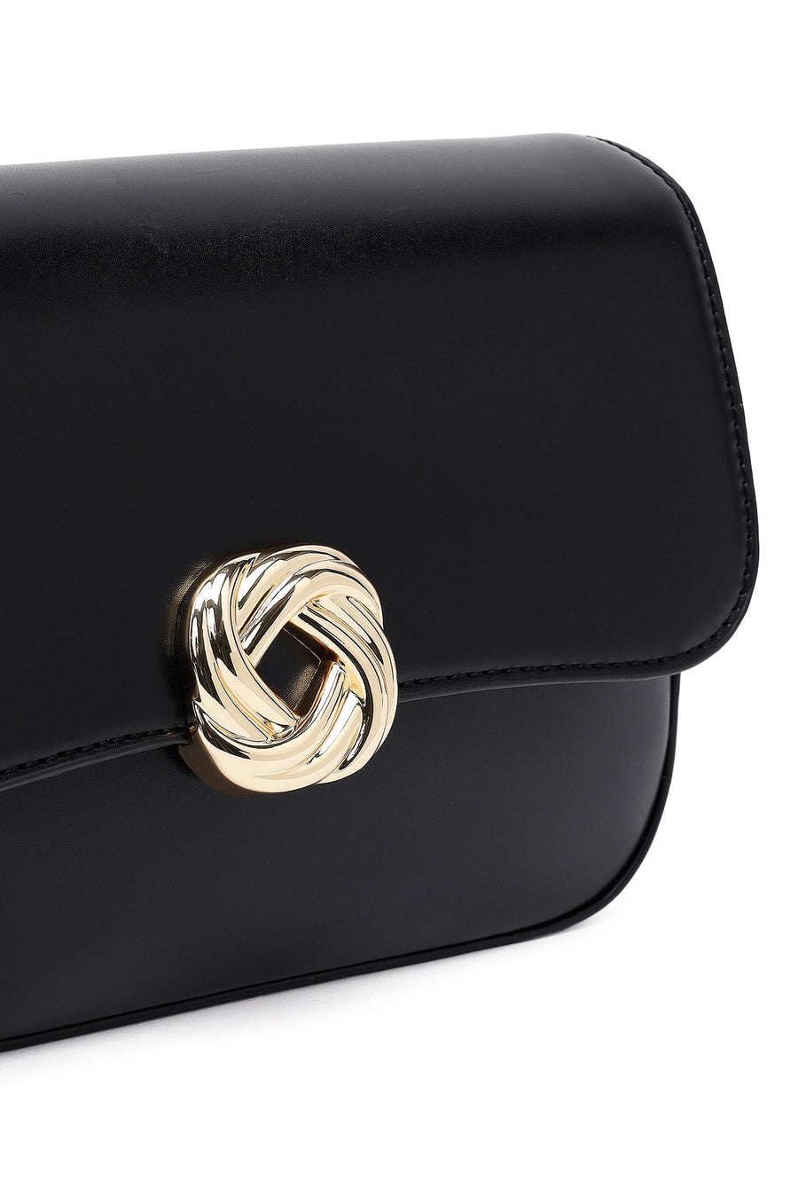 Woman Black Long Shoulder Bag