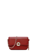 Woman Burgundy Long Shoulder Bag | Derimod