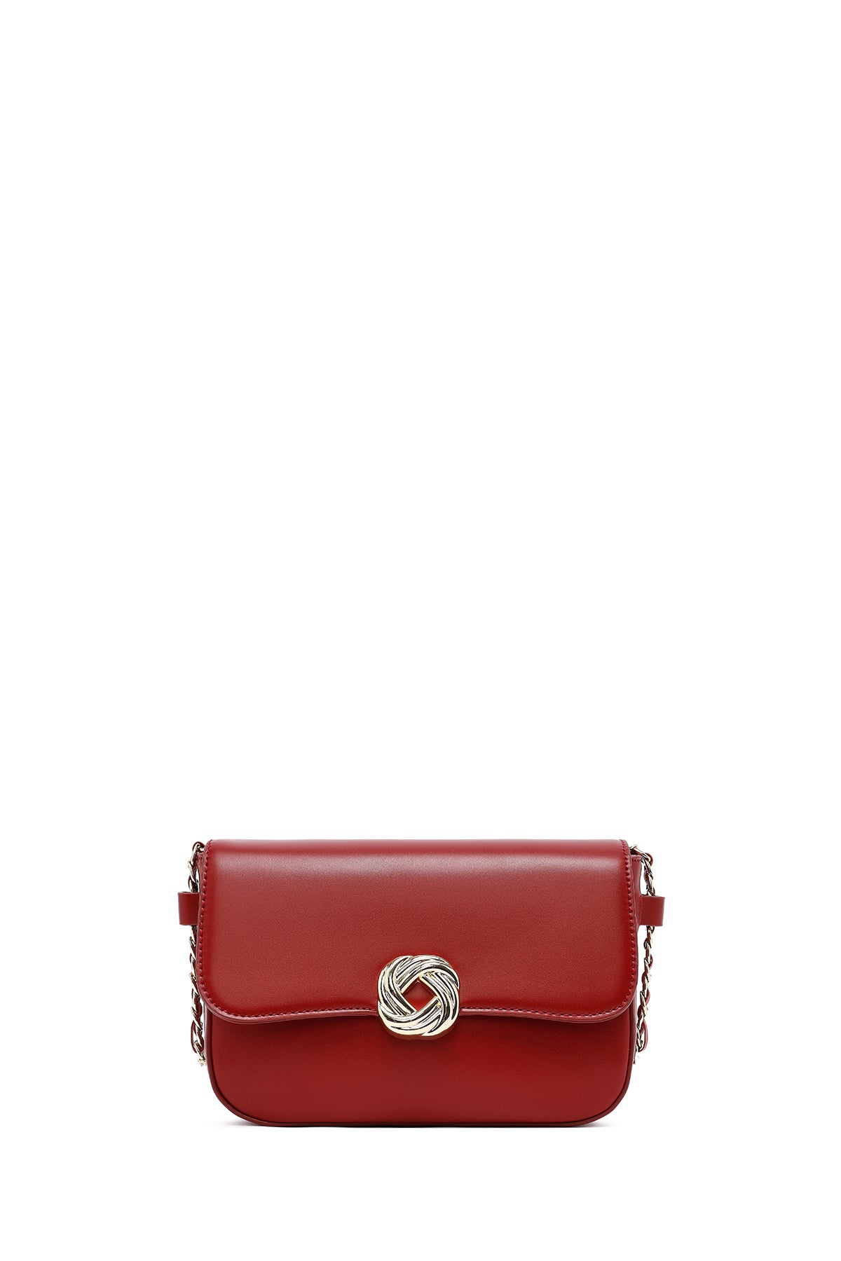 Kadın Bordo Uzun Askılı Kol Çantası