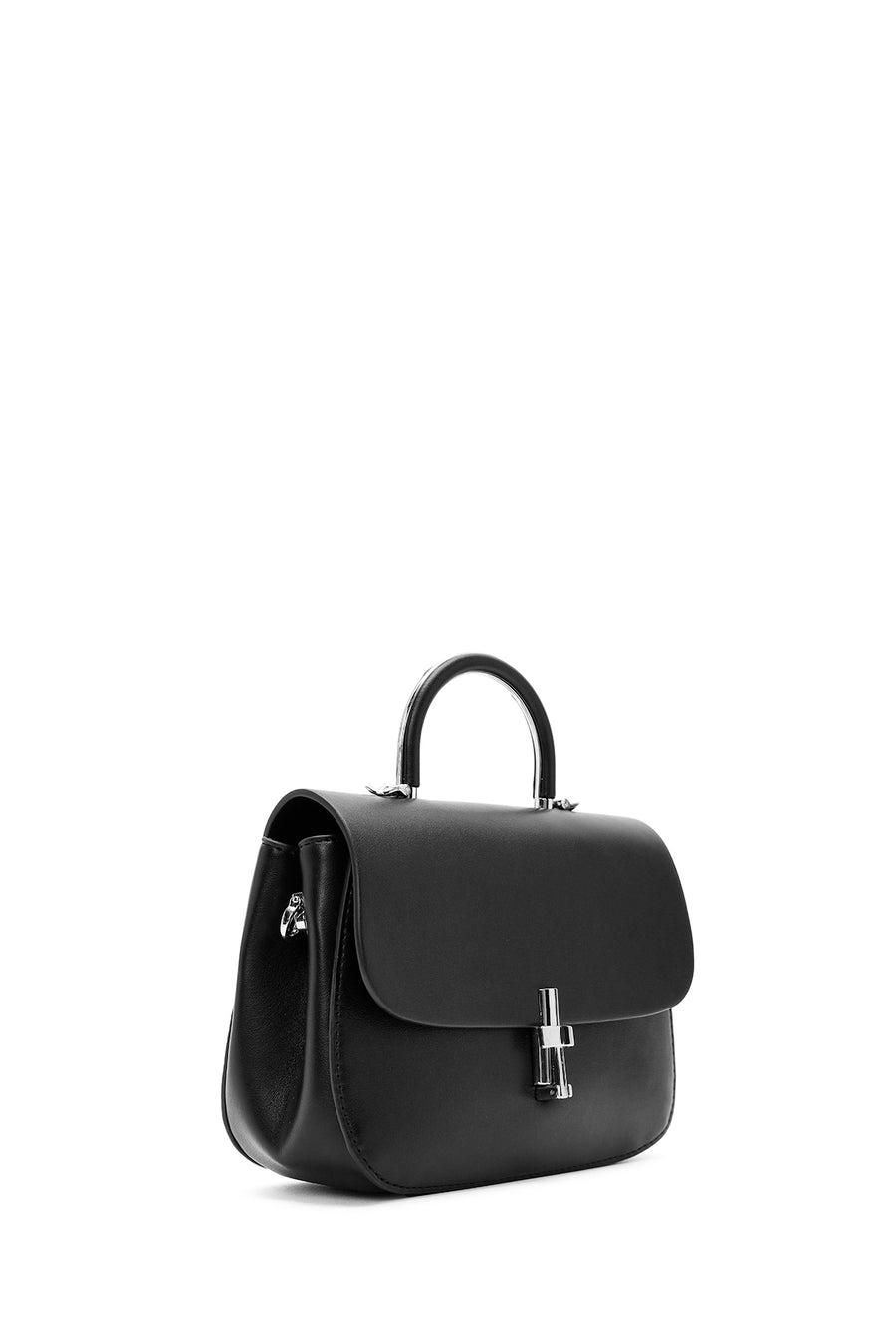 Women's Black Long Strap Classic Shoulder Bag