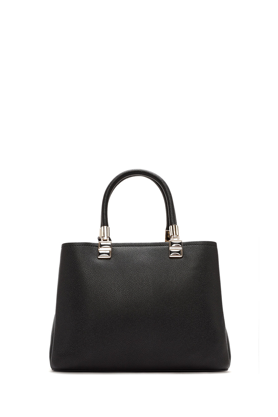 Women's Black Long Strap Accessory Detailed Handbag