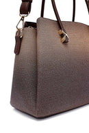 Kadın Kahverengi Uzun Askılı Baskılı Kol Çantası | Derimod