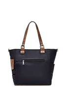 Kadın Siyah Uzun Askılı Kumaş Omuz Çantası | Derimod