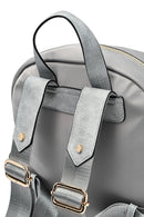 Kadın Gri Kumaş Sırt Çantası | Derimod