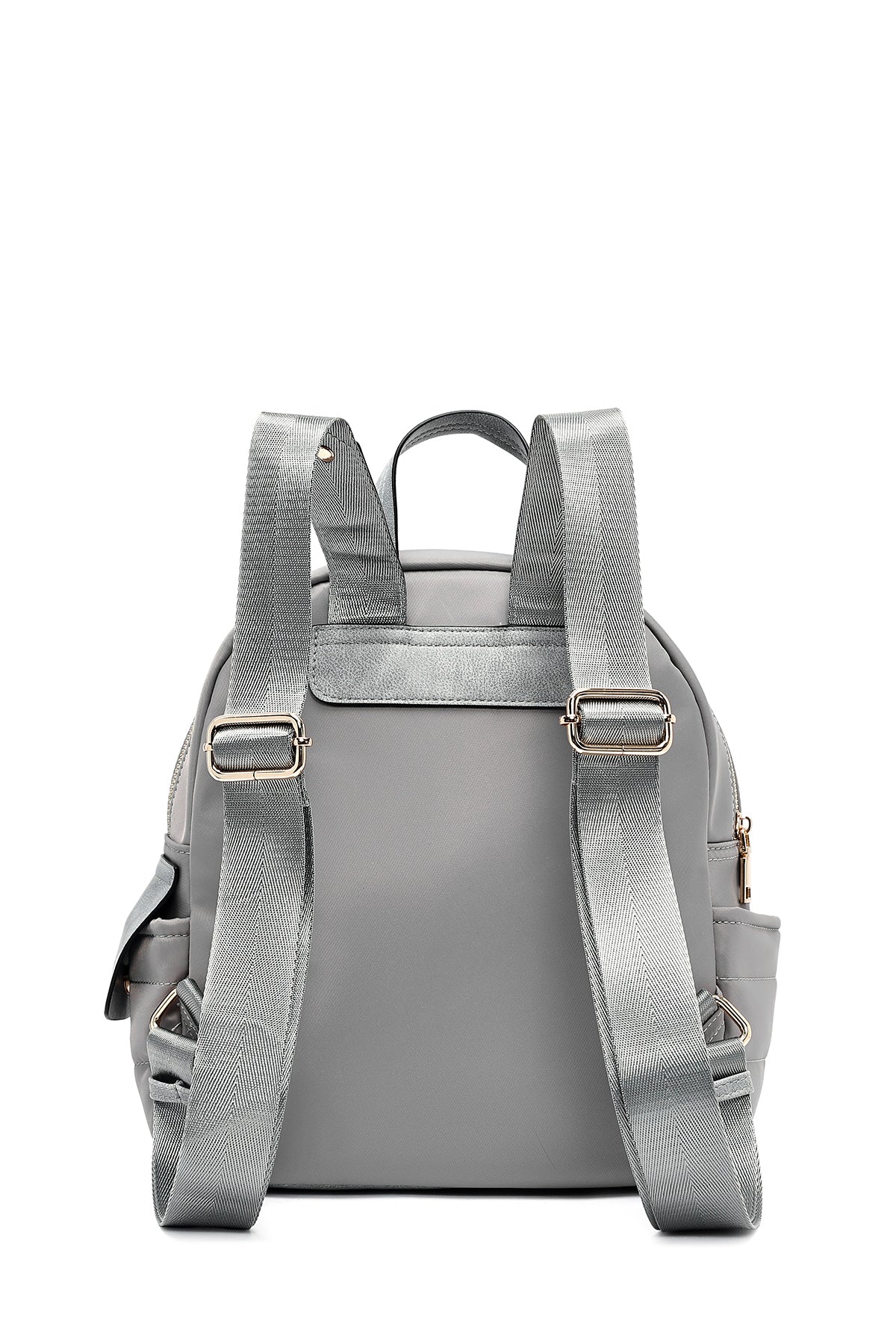 Kadın Gri Kumaş Sırt Çantası