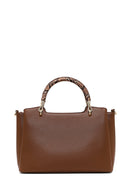 Women's Brown Long Strap Accessorized Shoulder Bag | Derimod