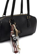 Kadın Siyah Aksesuarlı Omuz Çantası | Derimod