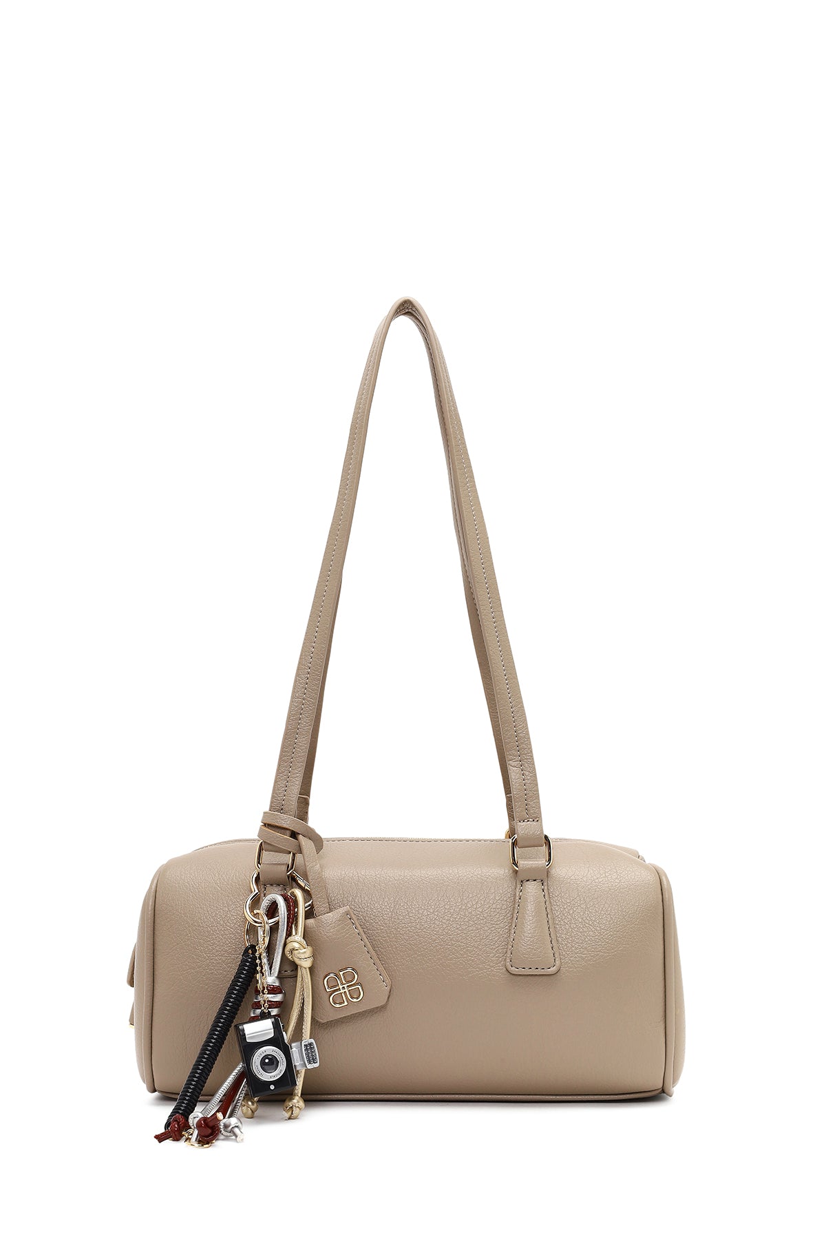 Women's Beige Shoulder Bag with Accessories 25ABD281618 | Derimod