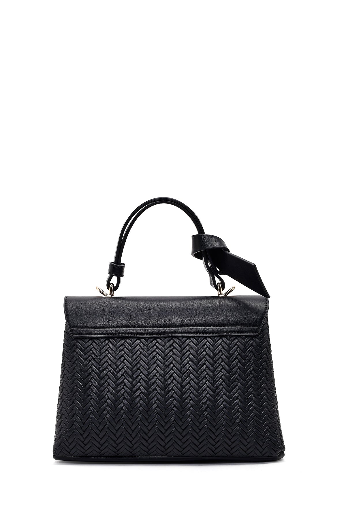 Kadın Siyah Uzun Askılı Klasik Kol Çantası