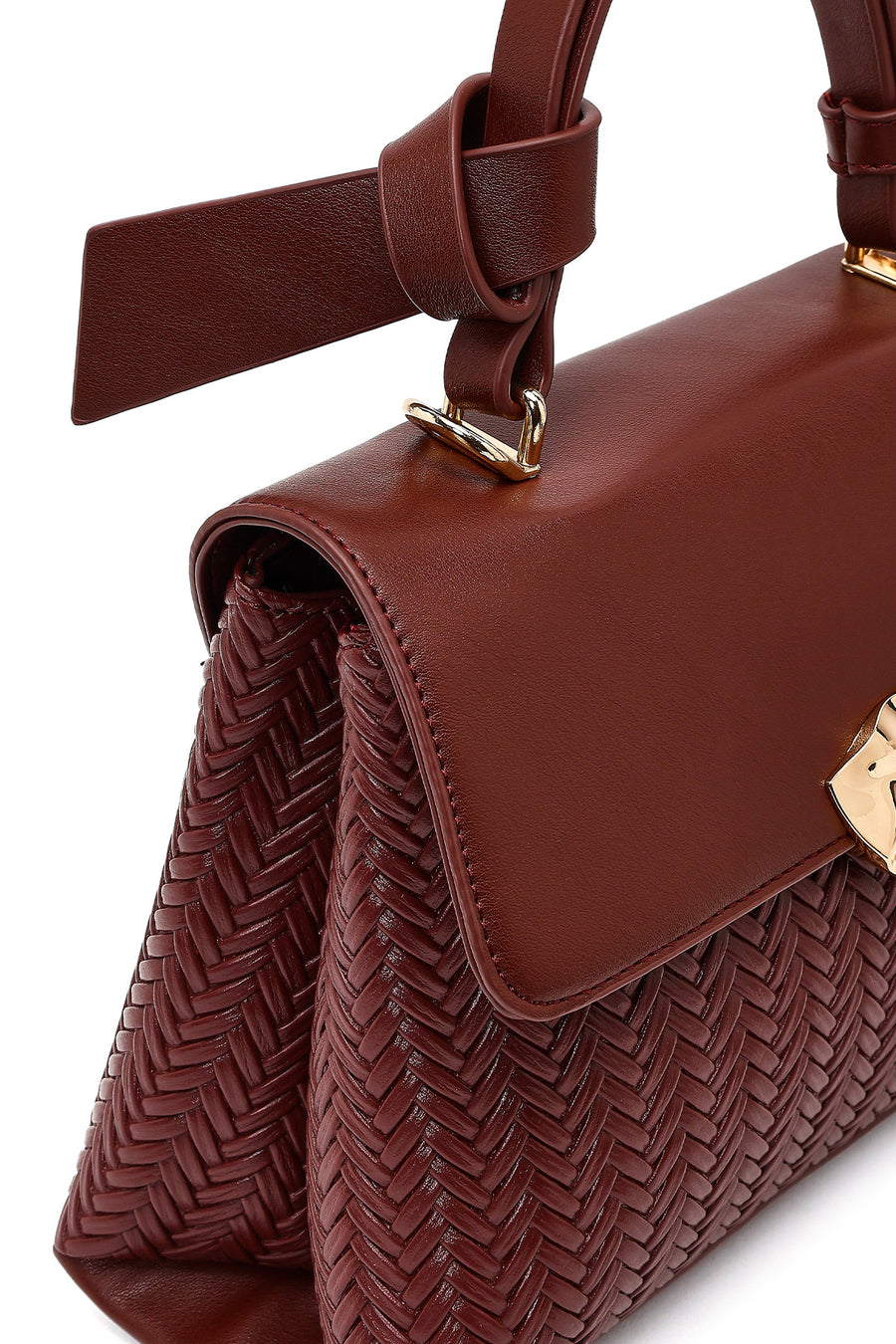 Women's Brown Long Strap Classic Shoulder Bag