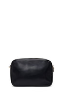 Women's Black Long Strapped Printed Crossbody Bag | Derimod