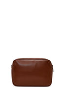 Women's Brown Long Strapped Printed Crossbody Bag | Derimod