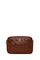 Women's Brown Long Strapped Printed Crossbody Bag | Derimod