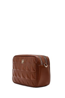 Women's Brown Long Strapped Printed Crossbody Bag | Derimod