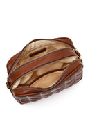 Women's Brown Long Strapped Printed Crossbody Bag | Derimod