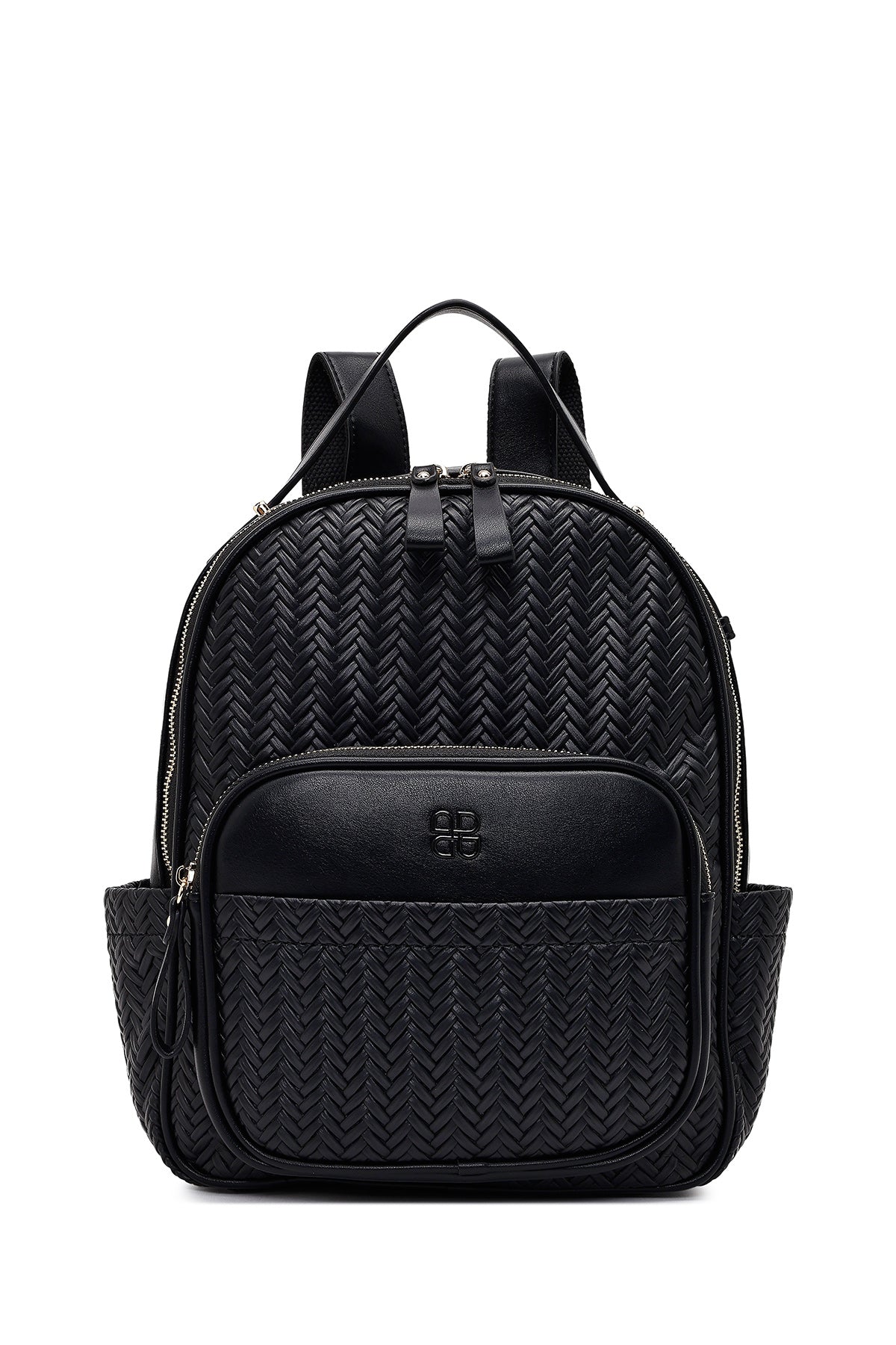 Women's Black Printed Backpack 25ABD285126 | Derimod