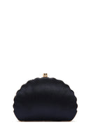 Kadın Mavi Uzun Zincir Askılı Pullu Kutu Abiye Kol Çantası | Derimod