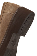 Women's Mink Suede Leather Loafer | Derimod