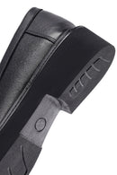 Kadın Siyah Deri Maskülen Loafer | Derimod