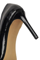 Kadın Siyah İnce Topuklu Deri Stiletto | Derimod