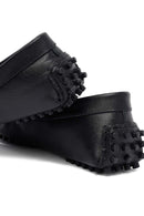 Kadın Siyah Fiyonklu Deri Loafer | Derimod