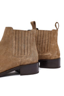 Kadın Vizon Süet Deri Chelsea Bot | Derimod