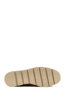 Women's Mink Thick-Soled Suede Leather Comfort Loafer | Derimod