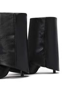 Kadın Siyah İnce Topuklu Deri Bot | Derimod