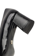 Kadın Siyah Kalın Topuklu Deri Ayakkabı | Derimod