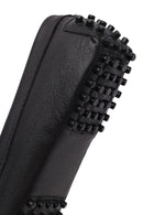 Women's Black Buckled Leather Loafer | Derimod