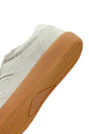 Kadın Bej Bağcıklı Süet Deri Sneaker | Derimod