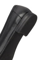 Kadın Siyah Tokalı Deri Loafer | Derimod