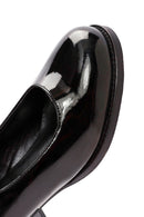 Woman Black Patent Leather Mary Jane Shoes | Derimod