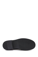 Kadın Siyah Tokalı Maskülen Loafer | Derimod