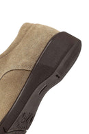 Kadın Vizon Süet Deri Maskülen Ayakkabı | Derimod