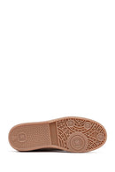 Kadın Taba Bağcıklı Süet Deri Sneaker | Derimod