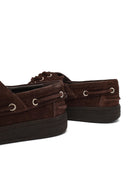 Kadın Kahverengi Bağcıklı Süet Deri Casual Ayakkabı | Derimod