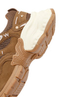Kadın Camel Bağcıklı Kalın Tabanlı Sneaker | Derimod