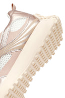 Kadın Pembe Bağcıklı Kalın Tabanlı Sneaker | Derimod