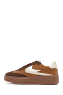 Kadın Camel Bağcıklı Kalın Tabanlı Sneaker | Derimod