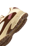 Derimod Studio Kadın Bej Bağcıklı Kalın Tabanlı Sneaker | Derimod