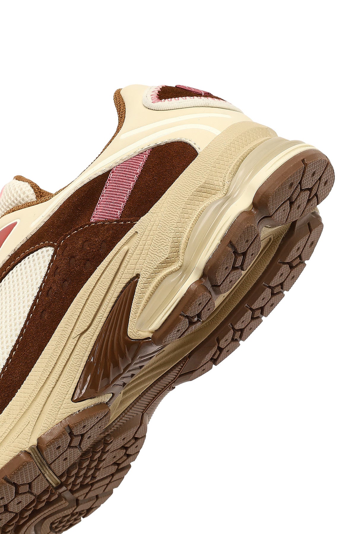 Derimod Studio Kadın Bej Bağcıklı Kalın Tabanlı Sneaker